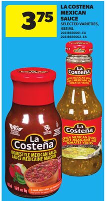 LA COSTENA MEXICAN SAUCE, 455 ML