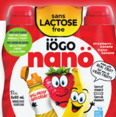 iögo nanö drinkable yogurt