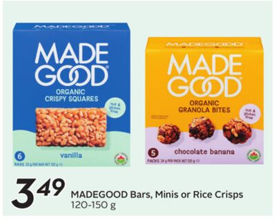 Bars, Minis or Rice Crisps