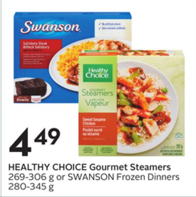 HEALTHY CHOICE Gourmet Steamers