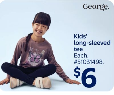 Kids' long-sleeved tee