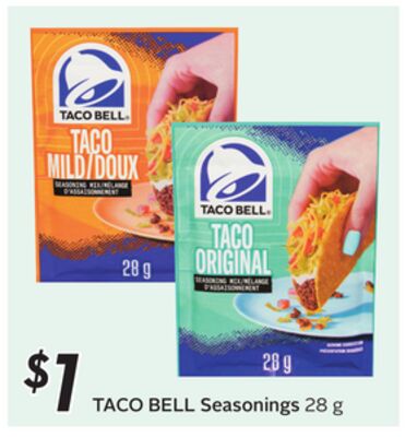 TACO BELL Seasonings