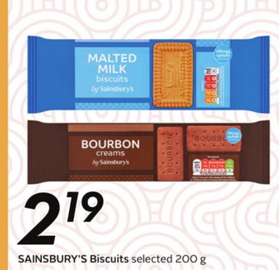 SAINSBURY'S Biscuits