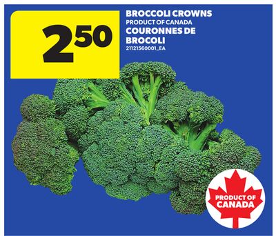 BROCCOLI CROWNS