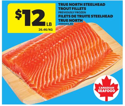 TRUE NORTH STEELHEAD TROUT FILLETS