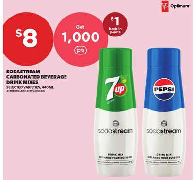 SODASTREAM CARBONATED BEVERAGE DRINK MIXES, 440 ML