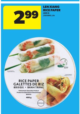 LEN XIANG RICE PAPER, 400 G
