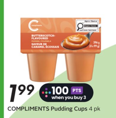 COMPLIMENTS Pudding Cups