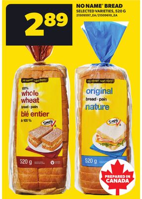 NO NAME® BREAD, 520 G