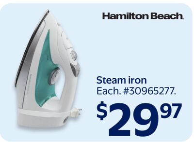 Steam iron