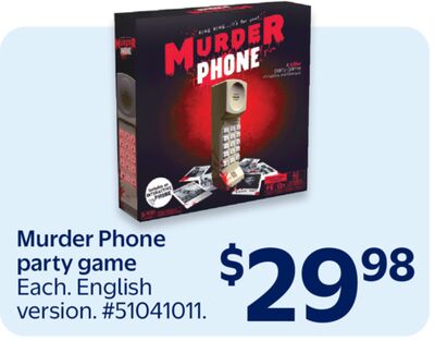 Murder Phone party game