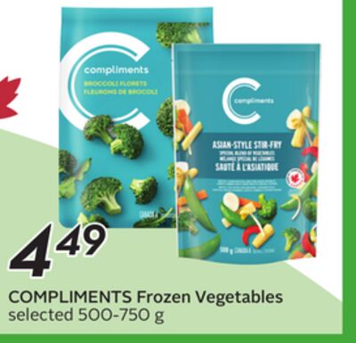 COMPLIMENTS Frozen Vegetables
