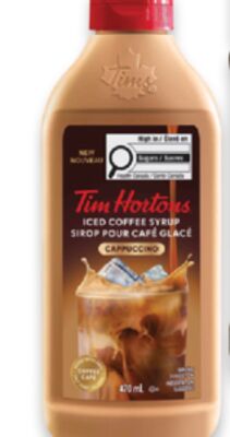 Tim Hortons instant coffee or iced coffee syrup