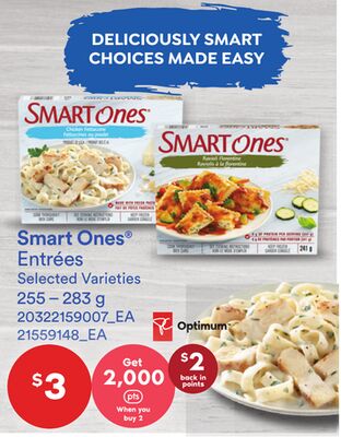 SMART ONES® ENTRÉES, 255 - 283 G