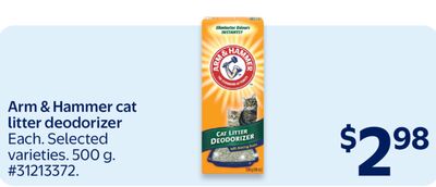 Arm & Hammer cat litter deodorizer