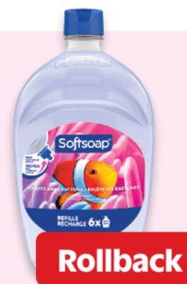 Softsoap hand soap refill