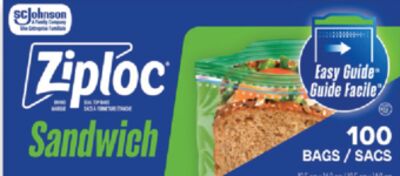 Ziploc sandwich bags