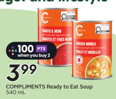 COMPLIMENTS Ready to Eat Soup