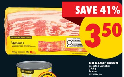 NO NAME® BACON, 375 g
