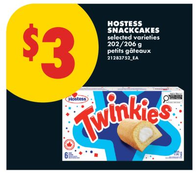 HOSTESS SNACKCAKES, 202/206 g