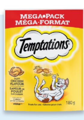 Temptations cat treats 180 g