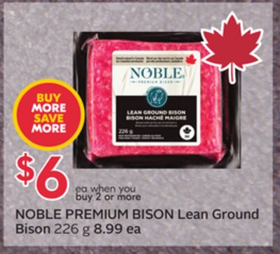 NOBLE PREMIUM BISON Lean Ground