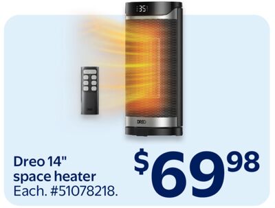 Dreo 14" space heater