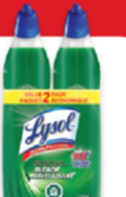 Lysol toilet bowl cleaner 2-pack