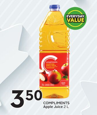 COMPLIMENTS Apple Juice