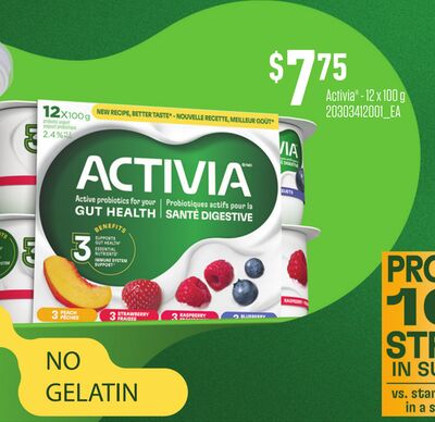 ACTIVIA - 12 x 100 g