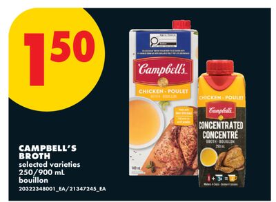 CAMPBELL'S BROTH, 250 - 900 ml