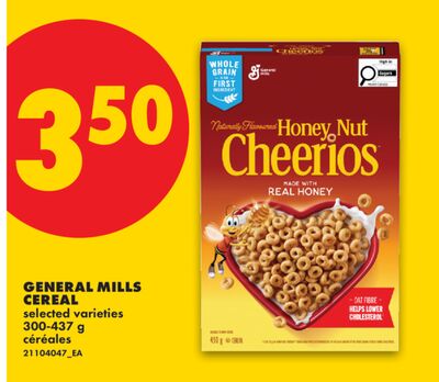 GENERAL MILLS CEREAL, 300-437 g