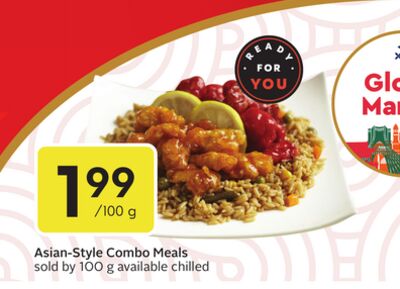 Asian-Style Combo Meals