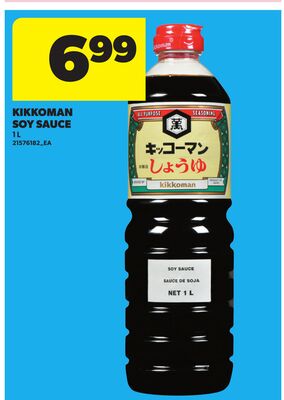 KIKKOMAN SOY SAUCE, 1 L