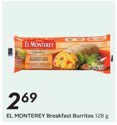 EL MONTEREY Breakfast Burritos